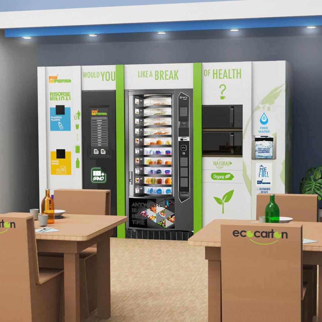 Economia circolare applicata al vending, ristorazione, erogatori e distributori d'acqua di rete